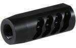 Seekins Precision 0011510035 ATC 223 Rem/5.56 NATO Muzzle Brake 1/2"-28 tpi Black Melonite 416 Stainless Steel