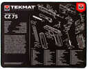 TekMat TEKR36CZSCORPION CZ Scorpion EVO 3 Cleaning Mat Black/Gray Thermoplastic Fiber Top W/Vulcanized Rubber Back 36" X