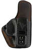 Versacarry Cfc211HCT Comfort Flex Custom IWB Brown Polymer Belt Clip Fits Springfield Hellcat Right Hand