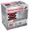 20 Gauge 2-3/4" Lead #4  1 oz 25 Rounds Winchester Shotgun Ammunition