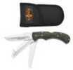 Meyerco 3 Blade Folding Knife MO3BHK