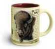 American Expedition Wildlife Ceramic Mug 16 Oz - Buffalo