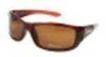 Newport Regatta Shiny Brown Frame Amber Polarized Lenses