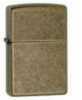 Zippo Antique Brass Lighter 201FB