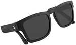 Bobster Brix Folding Sunglasses Matte Blk Frame Smoked Lens