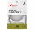 Scientific Anglers Absolute Trout Stealth 9 ft 6X Leader