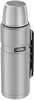 Thermos 40 oz Stainless Steel Beverage Bottle Silver