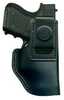 DeSantis Gunhide 031BA7FZ0 Insider IWB Black Leather Belt Clip Fits Ruger LCP II Right Hand