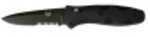 Benchmade Barrage Dp Folding Knife Combo Edge Black