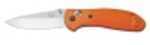 Benchmade Griptilian Dp Folding Plain Edge Knife Orange