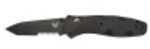 Benchmade Barrage Tanto Folding Knife Combo Edge Black