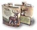 American Expedition Steel Flask - Whitetail Deer