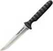 Cold Steel Cs-53Ncc Spike 4" Fixed Drop Point Plain Cryo 4116 SS Blade/Black Scalloped Griv-Ex Handle Includes Bead Chai