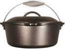 Lodge 10in Cast Iron Dutch Oven Pre-Seasoned 5-Quart