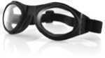 Bobster Bugeye Goggles Black Frame Clear Lens