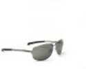 Optic Nerve Mercury Polarized Wire Sunglasses Silver/Grey