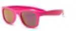 Real Kids Neon Pink Wayfarer Flex Fit Mirror Lens 4+