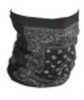 Zan Headgear Motley Tube Fleece Lined Black Paisley