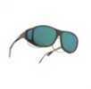 Cocoons Pilot L Aviator Blk Frame/Grn Mirror Lens Polarized