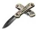 Kilimanjaro Caula 7 Inch Folding Knife, Black Satin Finish Md: 910022