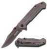 Tac Force 4.9" Folder Gray Ti-Coated Folding Knife