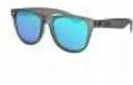 Zanheadgear Minty Sunglass W/Matte Gray-Smoked Blue Mirror