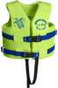 TRC Recreation Kids Super Soft USCG Vest S - Kool Lime Gn