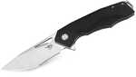 Bestech Toucan Folder SW/Satin Plain Black G-10 Handle