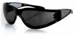 Bobster Shield II Sunglass Black Frame Smoked Lens