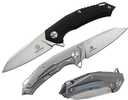 Defcon Hybrid Folder 3.6 in Blade Gray Titanium-G 10 Handle