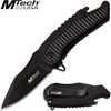 MTech Assisted 2.5 in Blade Black Aluminum Handle