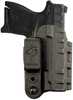 Desantis Gunhide 137KJB6Z0 Slim-Tuk Black Kydex IWB Fits Glock 19,23,32,45 Ambidextrous Hand