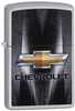 Zippo Satin Chrome Chevrolet Design Lighter