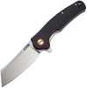 CJRB Crag Folder 3.42 in Blade Black G-10 Handle