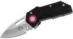 Mantis Tough Tony Folder 2.375 in Blade Black G10 Red Insert