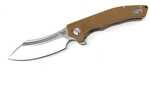 WSC Sunder Folder 3.0 in Blade Brown G10 Handle