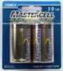 Dorcy Mastercell Alkaline D Battery 2 Per Card