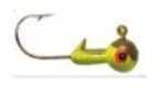 Southern Pro Hot Head Jig 1/16Oz 5Pk Black/Chartreuse Mn# 5HJ16-03