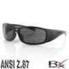 Bobster Ambush Conv Sunglasses Black Frame Smoked Lens