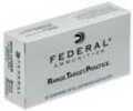 9mm Luger 115 Grain Full Metal Jacket 50 Rounds Federal Ammunition