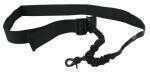 TacFire SL001B Single Point Sling Double Bungee 20"-30" x 1.25" Nylon Webbing Black