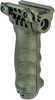 FAB DEFENSE FX-TPODG2QRG T-Pod G2 Quick Release Bipod Forend Grip Polymer Black/Aluminum OD Green