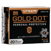 25 ACP 35 Grain Hollow Point 20 Rounds Speer Ammunition