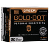 45 ACP 230 Grain Gold Dot Hollow Point 20 Rounds Speer Ammunition