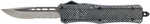 Cobra TEC Knives LLC CTK-1 Medium 3" 440C Stainless Steel Drop Point Serrated Carbon Fiber Zinc-Aluminum All