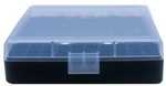 Berrys 87412 001 Ammo Box 380/9mm 100 Rd Plastic Clear/Black