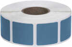 Action Target Inc Past/LBL Square Pasters 7/8" 1000 Per Box Light Blue