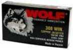 308 Win 145 Grain Full Metal Jacket 500 Rounds Wolf Ammunition 308 Winchester