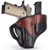 1791 Gunleather BH1M1BLBR Black/Brown Steerhide OWB Browning Hi-Power/Colt 1911/Sig Sauer Right Hand