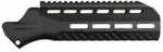 Desert Tech DTMDR374Black MDR Reflex Handguard Black Aluminum